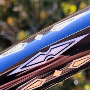 Ariel Carmeli Double Blue Veneers Custom Cue - Image 52