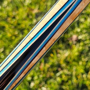 Ariel Carmeli Double Blue Veneers Custom Cue - Image 55