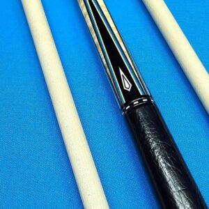 Ariel Carmeli Double Blue Veneers Custom Cue - Image 57