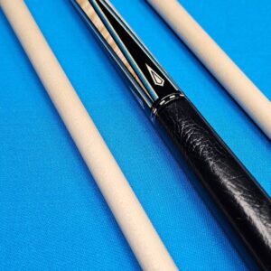 Ariel Carmeli Double Blue Veneers Custom Cue - Image 58