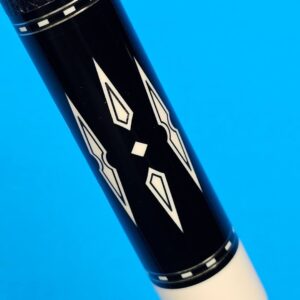 Ariel Carmeli Double Blue Veneers Custom Cue - Image 64