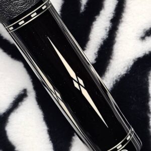 Ariel Carmeli Six Point All Ebony Custom Cue - SOLD!
