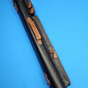 Castillo 3×5 Zip Top Black Leather/Cognac Embossed Gator - Image 23