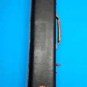 Castillo 3×5 Zip Top Black Leather/Cognac Embossed Gator - Image 5