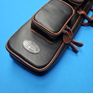 Castillo 4x8 Black Leather w/ Cognac Embossed Ostrich - Image 28