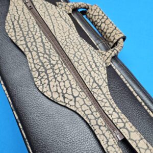 Castillo 6×12 Chocolate Brown Leather & Sand Bullhide - Image 10