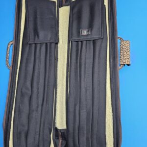 Castillo 6×12 Chocolate Brown Leather & Sand Bullhide - Image 11