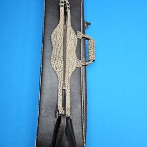 Castillo 6×12 Chocolate Brown Leather & Sand Bullhide - Image 15