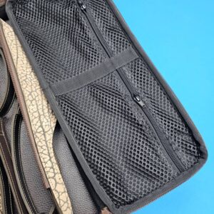 Castillo 6×12 Chocolate Brown Leather & Sand Bullhide - Image 17