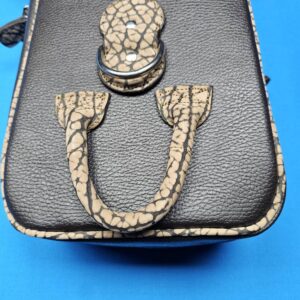 Castillo 6×12 Chocolate Brown Leather & Sand Bullhide - Image 19