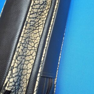 Castillo 6×12 Chocolate Brown Leather & Sand Bullhide - Image 27