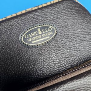 Castillo 6×12 Chocolate Brown Leather & Sand Bullhide - Image 29