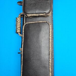 Castillo 6×12 Chocolate Brown Leather & Sand Bullhide - Image 3