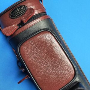 Castillo 4×8 All Leather Black with Wine