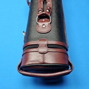 Castillo 4×8 All Leather Black with Wine - Image 12