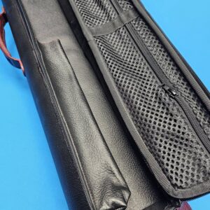 Castillo 4×8 All Leather Black with Wine - Image 15