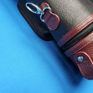 Castillo 4×8 All Leather Black with Wine - Image 7