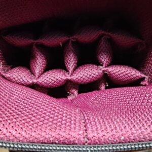 Castillo 4×8 All Leather Black with Wine - Image 8