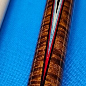 Leon "Sly" Roasted Curly Maple Cue - Image 38