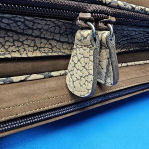 Castillo 6×12 Brown Nubuck Leather & Sand Bullhide - Image 25