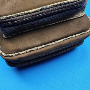 Castillo 6×12 Brown Nubuck Leather & Sand Bullhide - Image 27