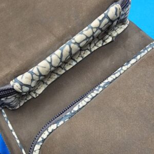 Castillo 6×12 Brown Nubuck Leather & Sand Bullhide - Image 29