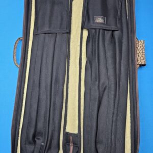 Castillo 6×12 Brown Nubuck Leather & Sand Bullhide - Image 5