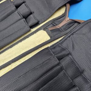 Castillo 6×12 Brown Nubuck Leather & Sand Bullhide - Image 7