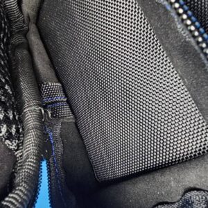 Castillo 3×5 Black Nylon Duro Case w/ Blue Stitching - Image 10