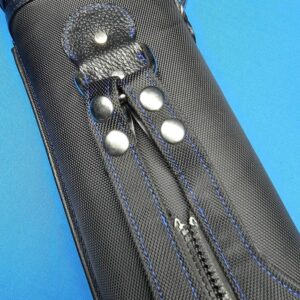 Castillo 3×5 Black Nylon Duro Case w/ Blue Stitching - Image 12