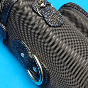 Castillo 3×5 Black Nylon Duro Case w/ Blue Stitching - Image 19