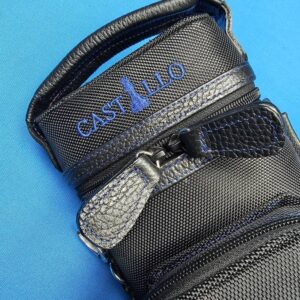 Castillo 3×5 Black Nylon Duro Case w/ Blue Stitching - Image 31