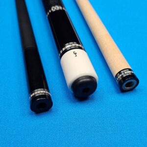 Ed Prewitt 5 Ring Ebony Cue