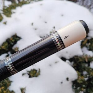 Ed Prewitt 5 Ring Ebony Cue - Image 12