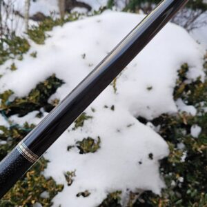 Ed Prewitt 5 Ring Ebony Cue - Image 15