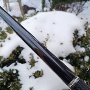 Ed Prewitt 5 Ring Ebony Cue - Image 9