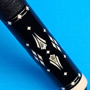 Ariel Carmeli All Ebony w/ Double Blue Veneers