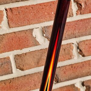 Leon Sly Brand-New Flame Veneers Cue - Image 15