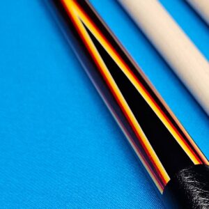 Leon Sly Brand-New Flame Veneers Cue - Image 41