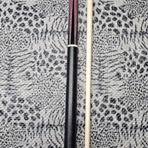 McWorter Purple Heart & Ebony Cue - SOLD!