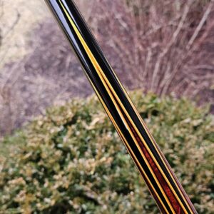 "Sly" Amboyna Burl & Ebony Cue