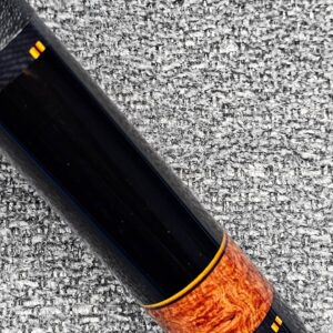 "Sly" Amboyna Burl & Ebony Cue - Image 5