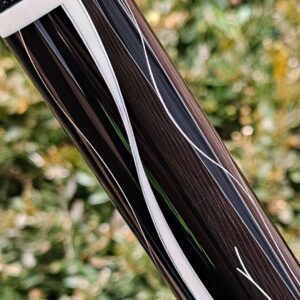 Jerry McWorter Silver Smoke Cue - Image 5