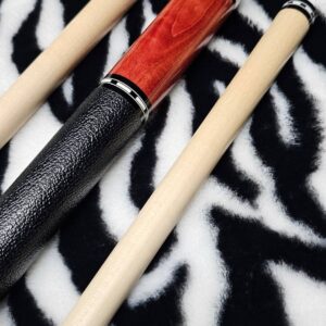 Nitti Pink Ivory Wood Cue - Image 12