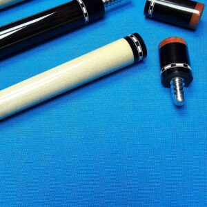 Nitti Pink Ivory Wood Cue - Image 36