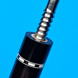 Nitti Pink Ivory Wood Cue - Image 8