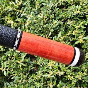 Nitti Pink Ivory Wood Cue - Image 6