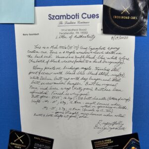 Gus Szamboti Custom Cue - Image 5