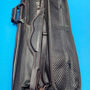 Castillo 6x12 Black Leather & Red Stitching - Image 10
