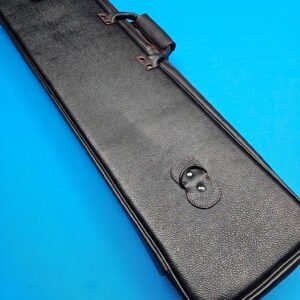 Castillo 6x12 Black Leather & Red Stitching - Image 9